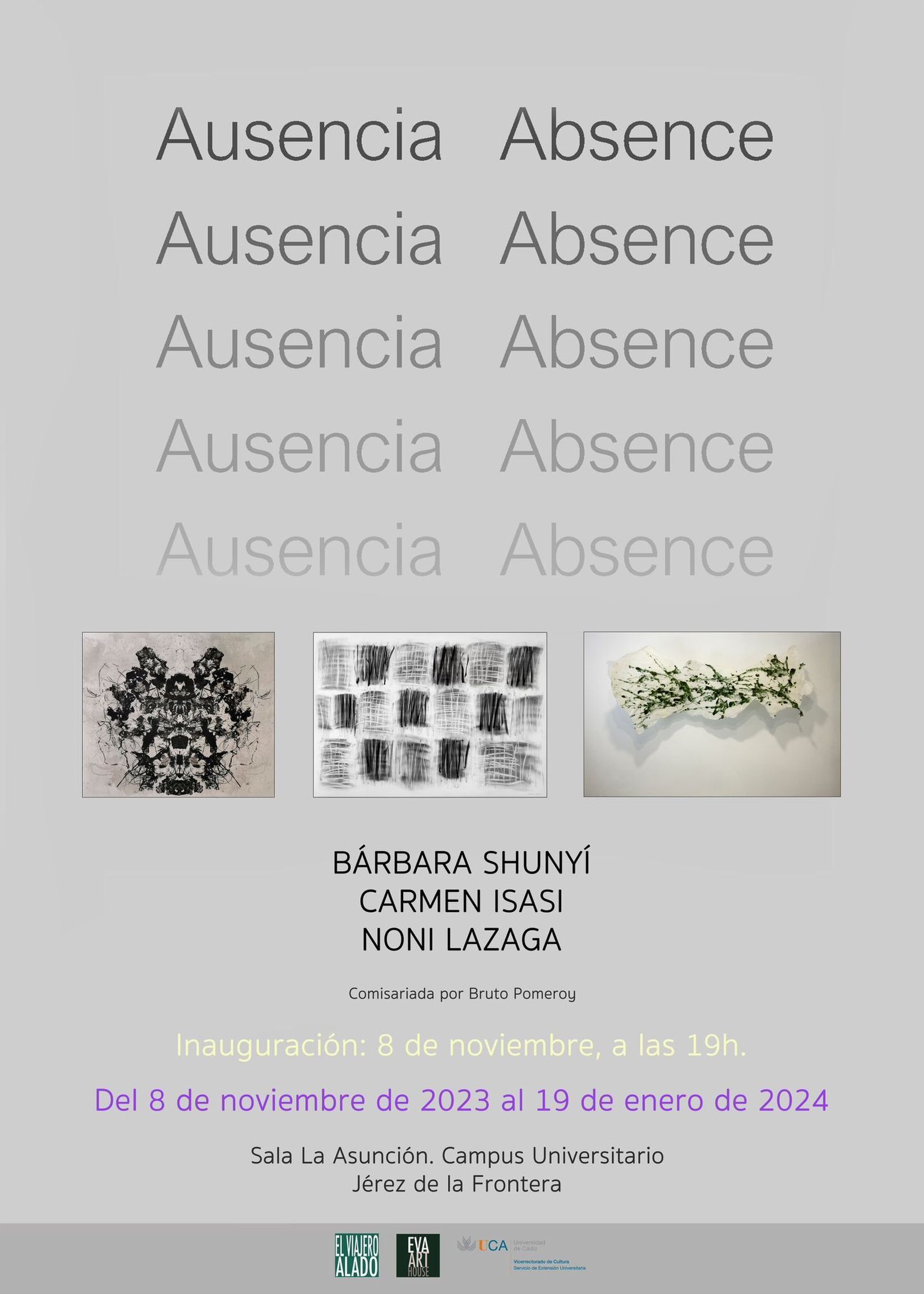 Últimos días para visitar 'Ausencia Absence' en el Campus de Jerez