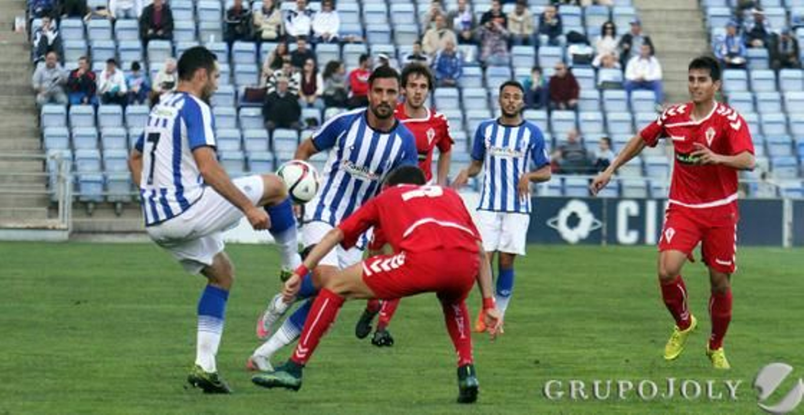 Las imágenes del Recre-Murcia
