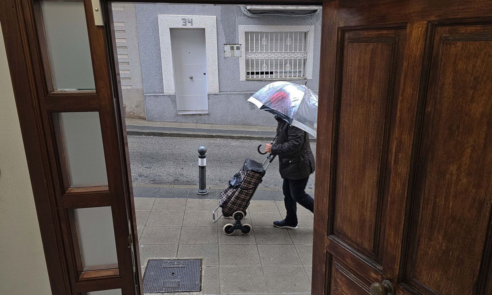 Fotos de los efectos de la borrasca Leonardo en Algeciras