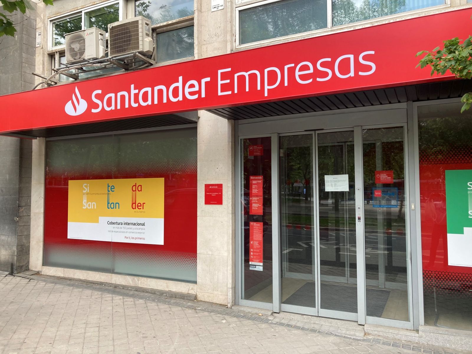 Oficina de Santander Empresas