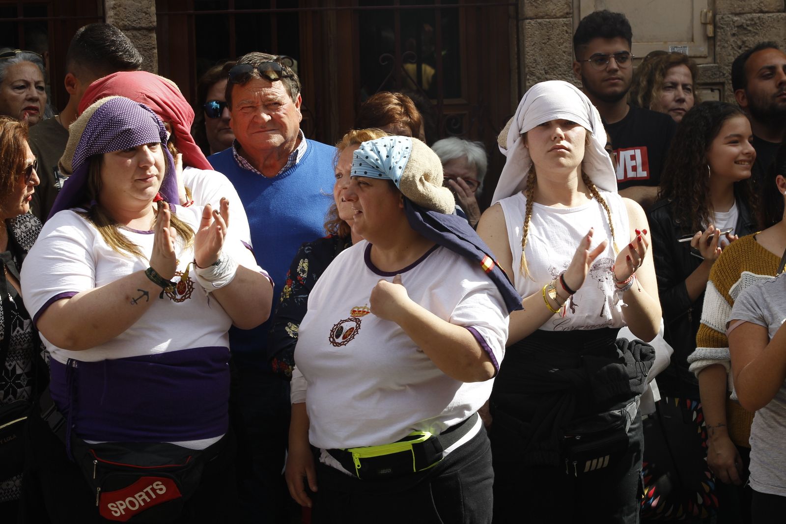 Imágenes de la Procesión de Coronación. Barrio de Los Molinos. Semana Santa Almería 2019