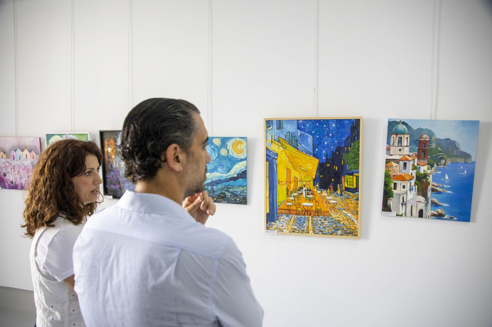 Las imágenes de la exposición de arte de la Escuela de Artepintura de Almería