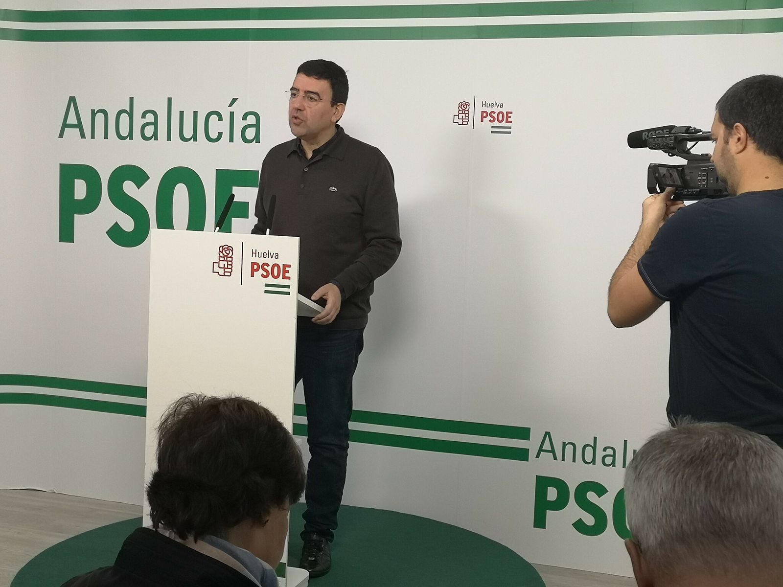 Mario Jiménez, en la rueda de prensa de este lunes.