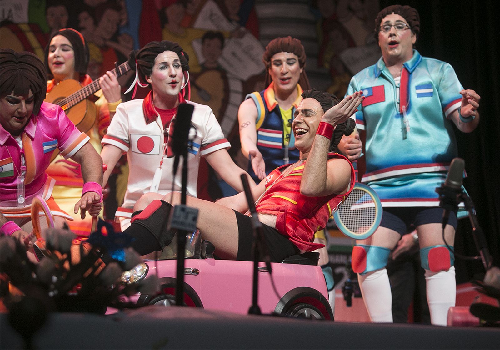 La final del Carnaval Colombino, en imágenes