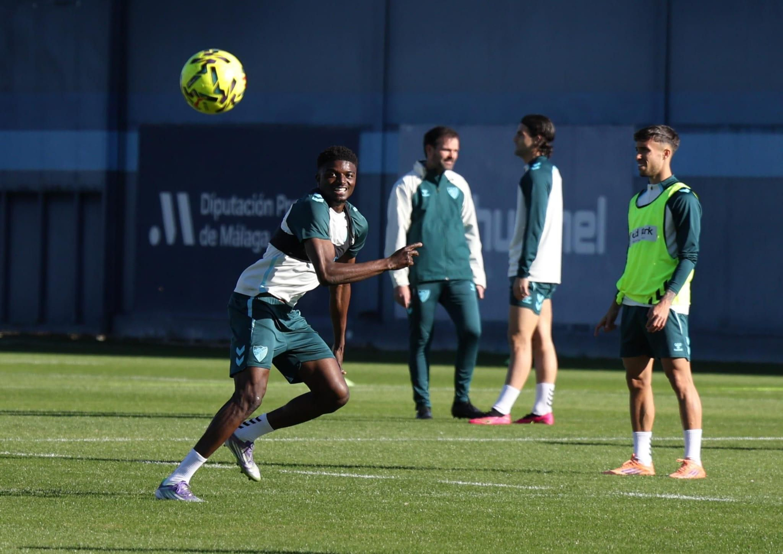 Juan Carlos Andrés ya ejerce como mano derecha de Funes en el Málaga CF