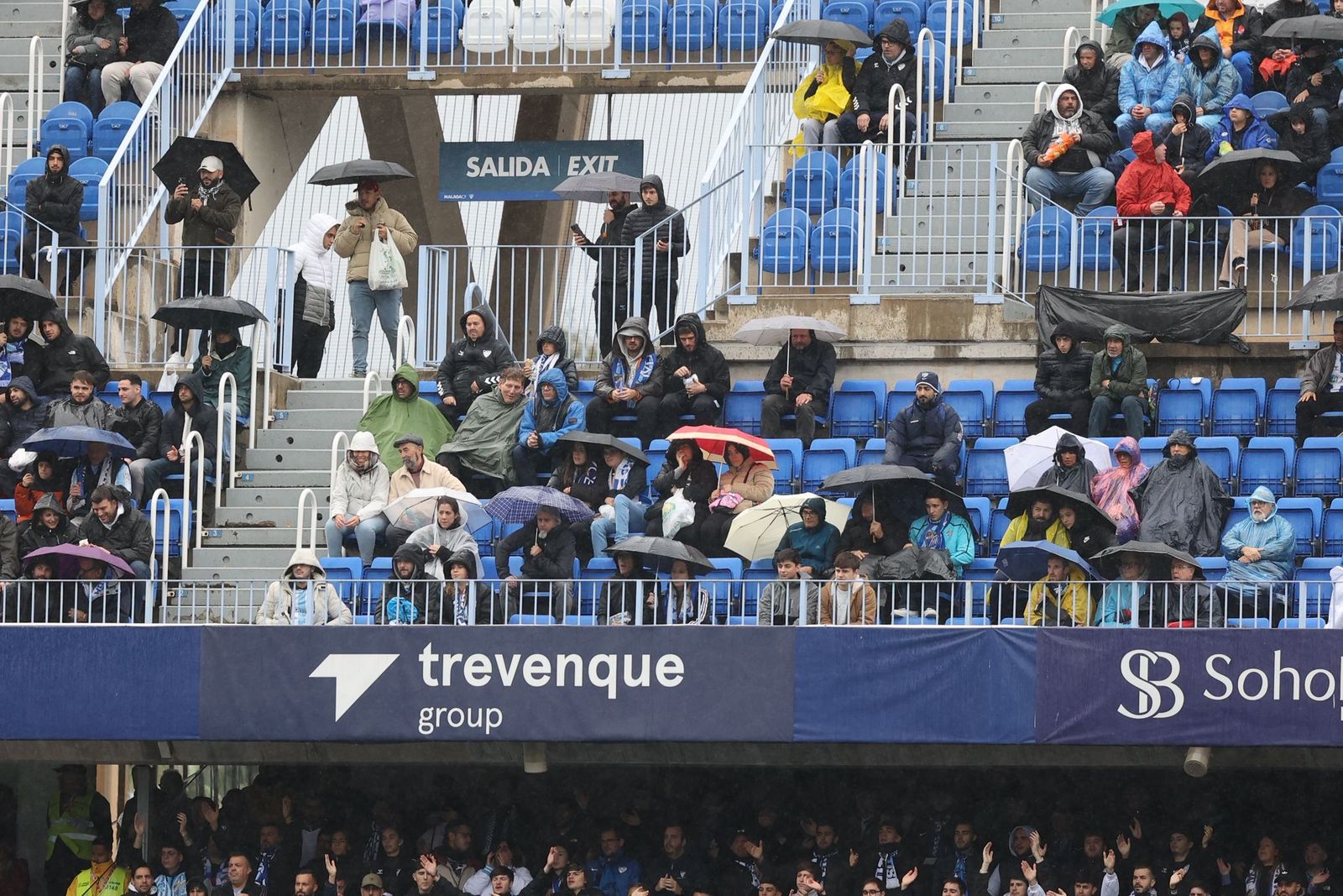 Búscate en las gradas de La Rosaleda en el Málaga CF-Almería
