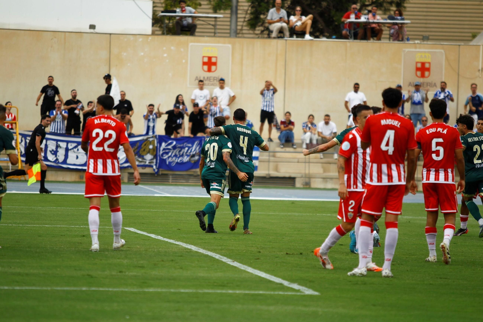 Las mejores imágenes del Almería B-Recreativo de Huelva