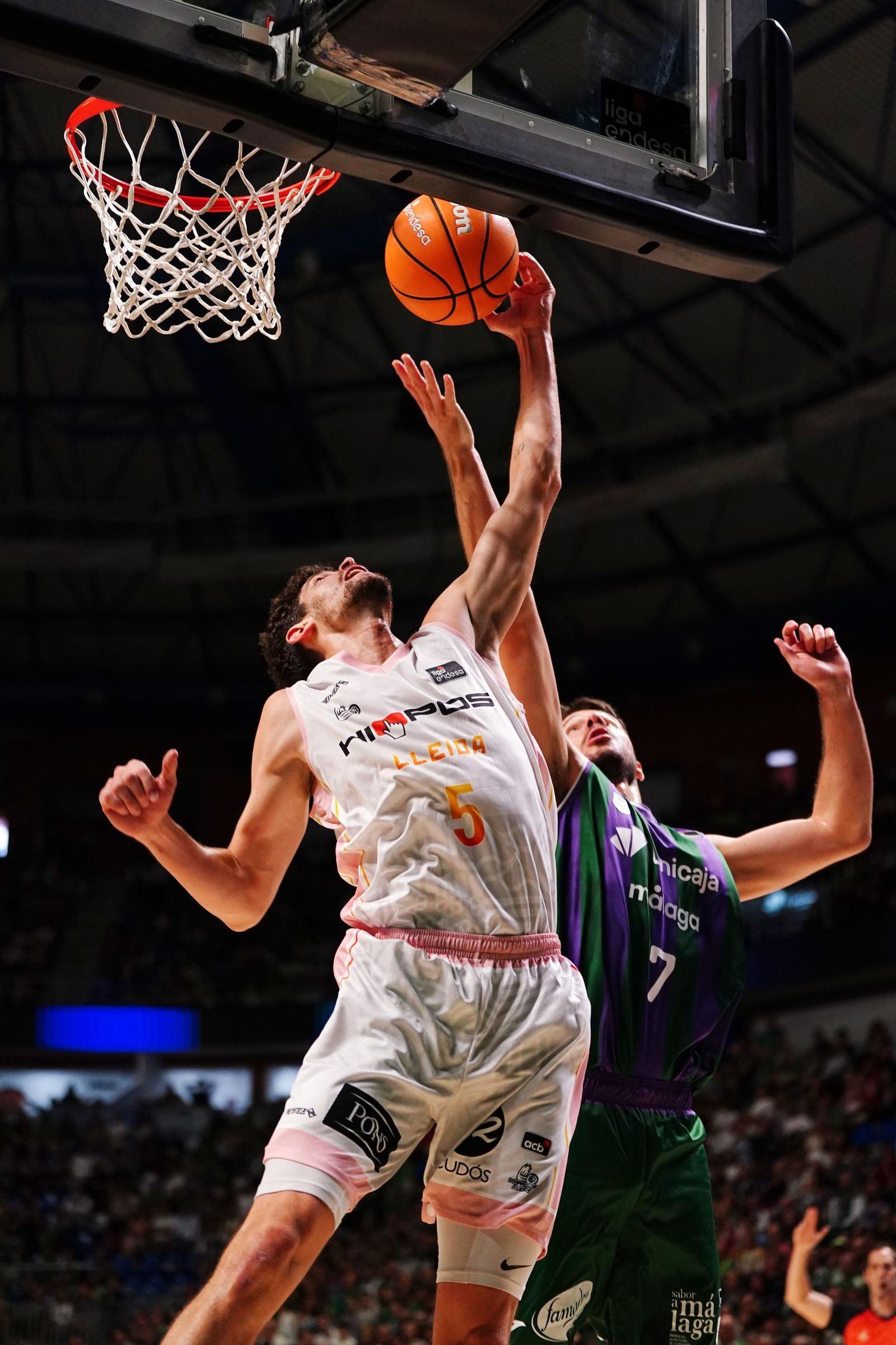 Las fotos del Unicaja-Hiopos Lleida