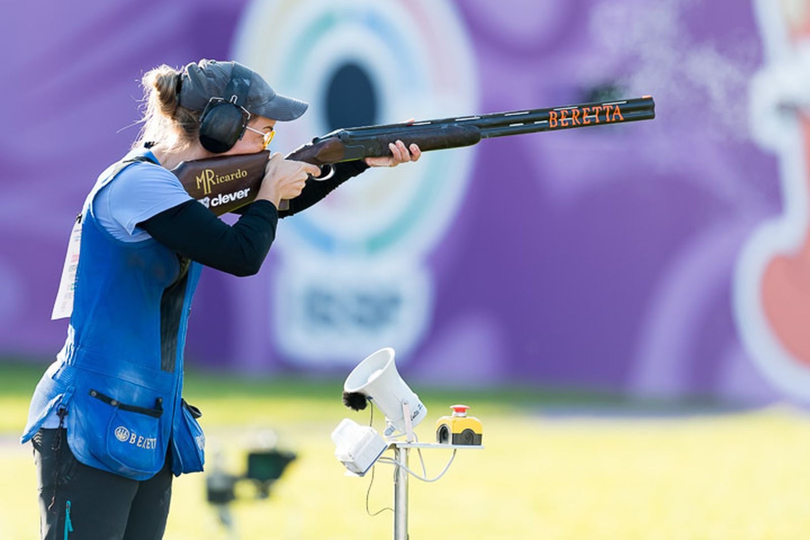 Fátima Gálvez, durante su actuación en la Copa del Mundo de Moscú.