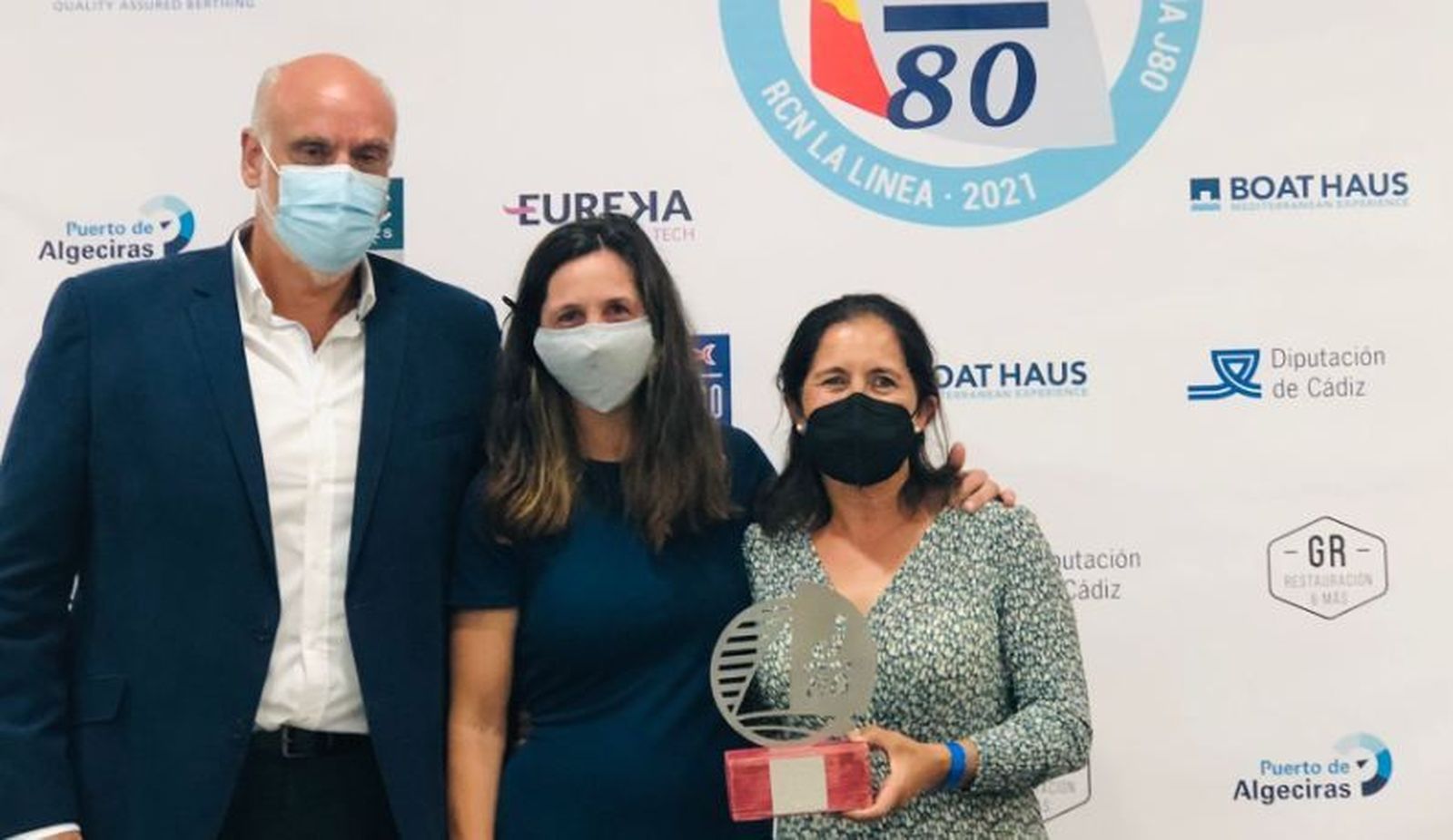 Fotos de la jornada del domingo en el XV Campeonato de España de J80 en La Línea