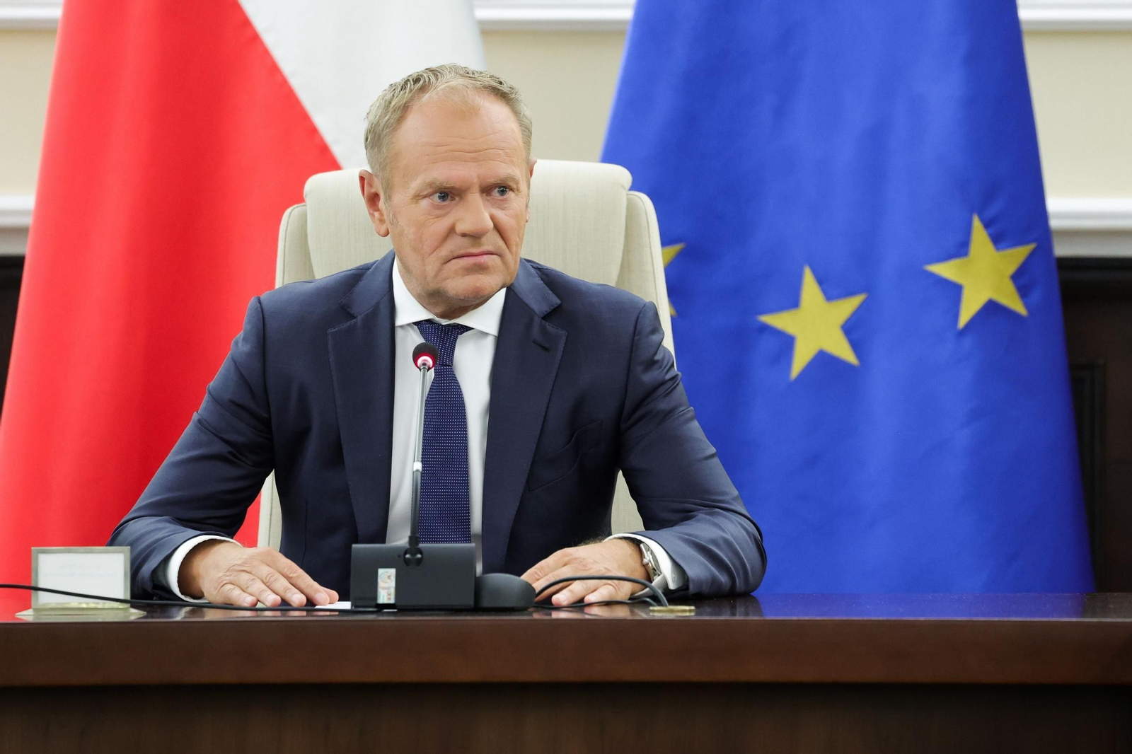El primer ministro polaco, Donald Tusk.