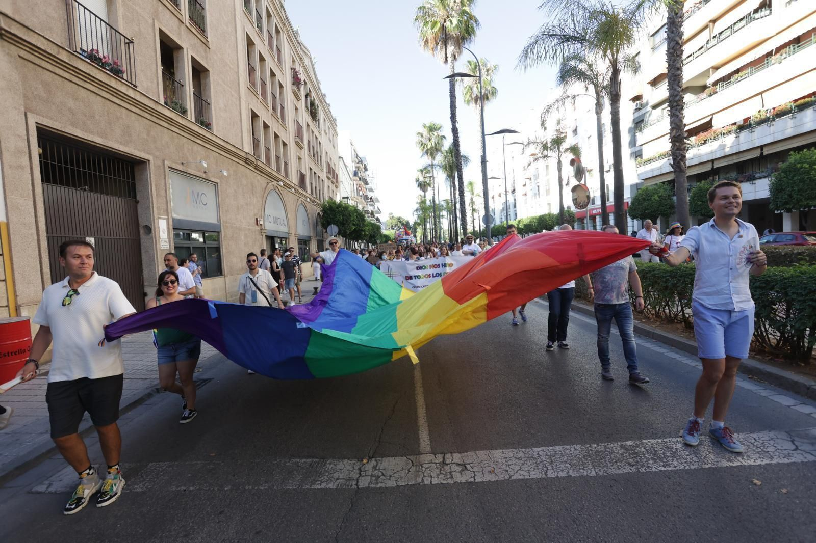 Manifestación por el Orgullo 2024 en Jerez