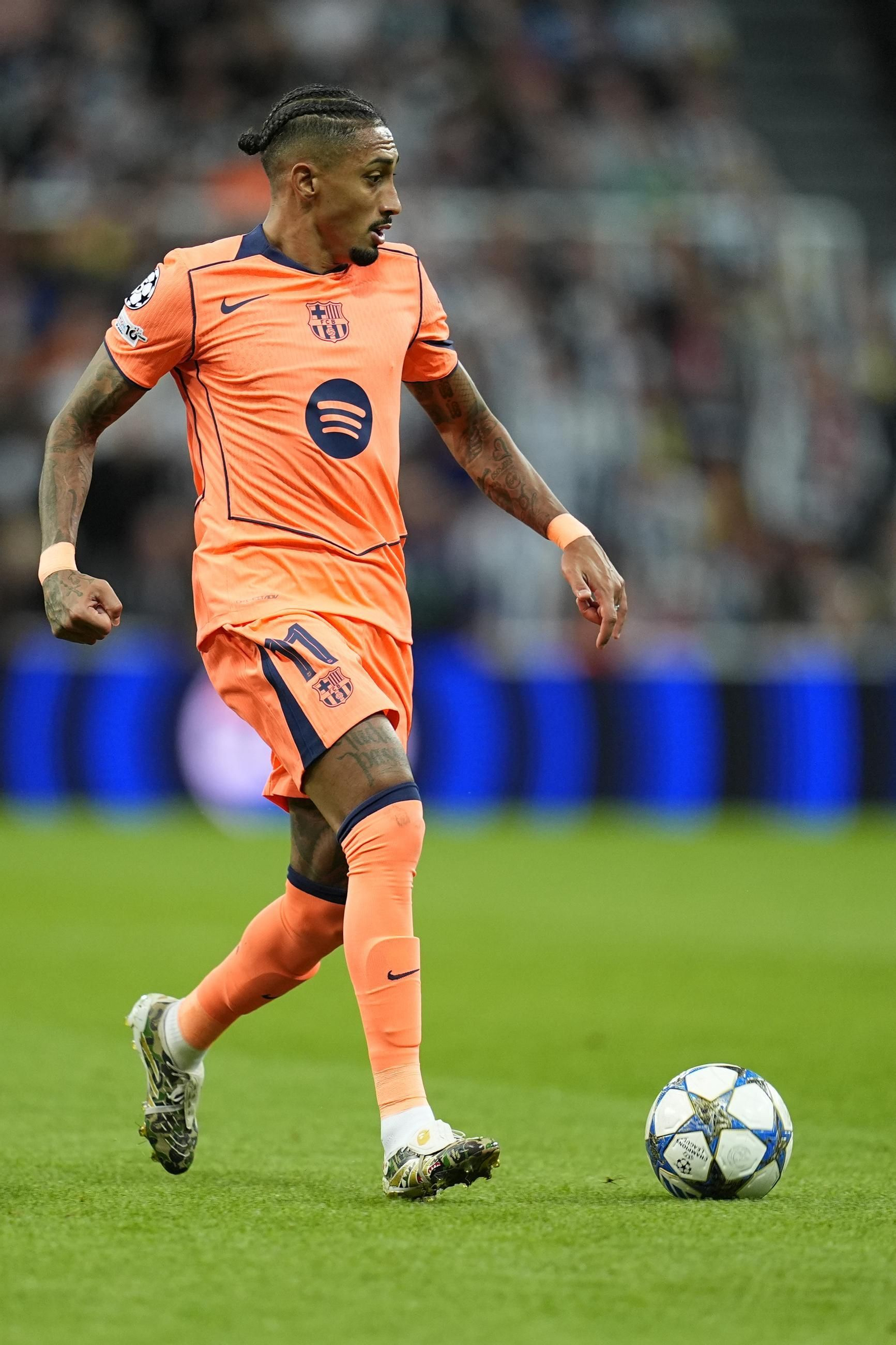 Las fotos del Newcastle-Barcelona