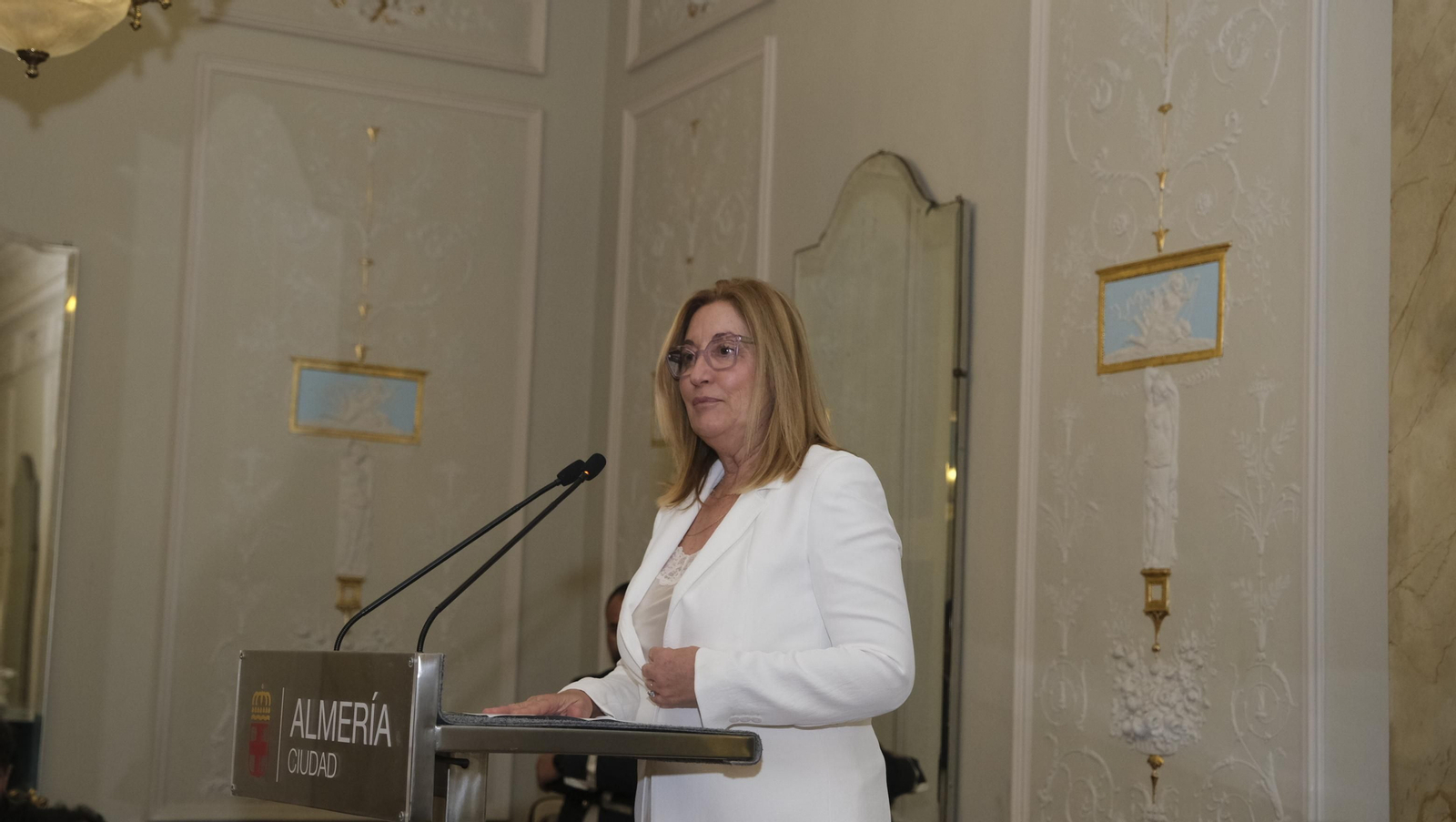 Imágenes de las galardonadas por el Ayuntamiento de Almería con motivo del Día de la Mujer