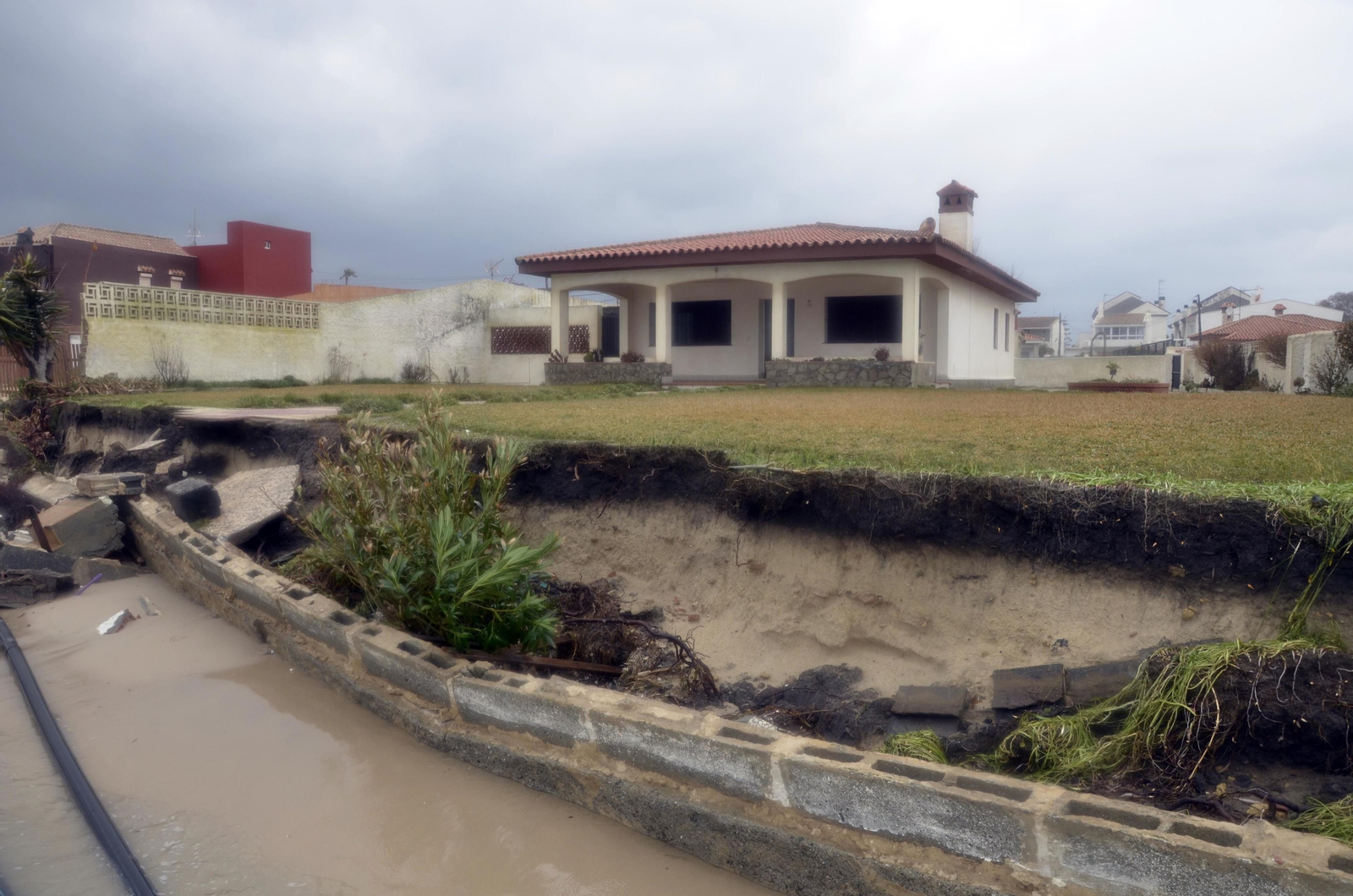 Imágenes de los efectos del temporal en El Rinconcillo