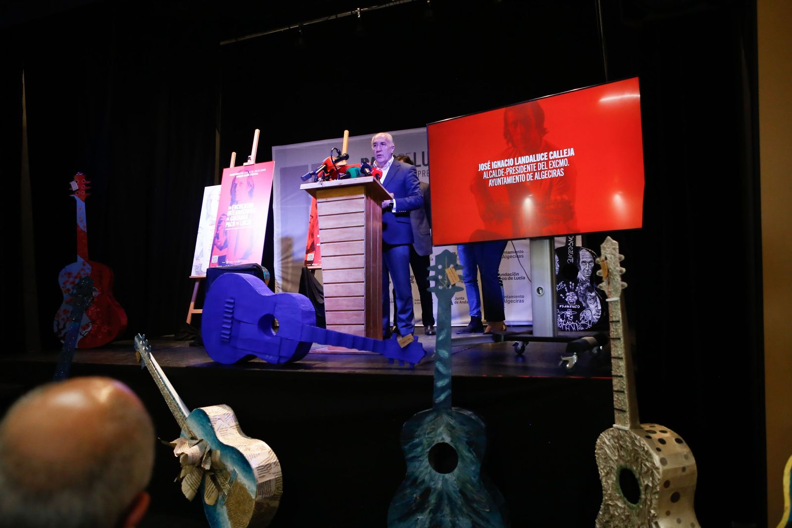 Fotos de la presentación del XII Encuentro Internacional de Guitarra Paco de Lucía