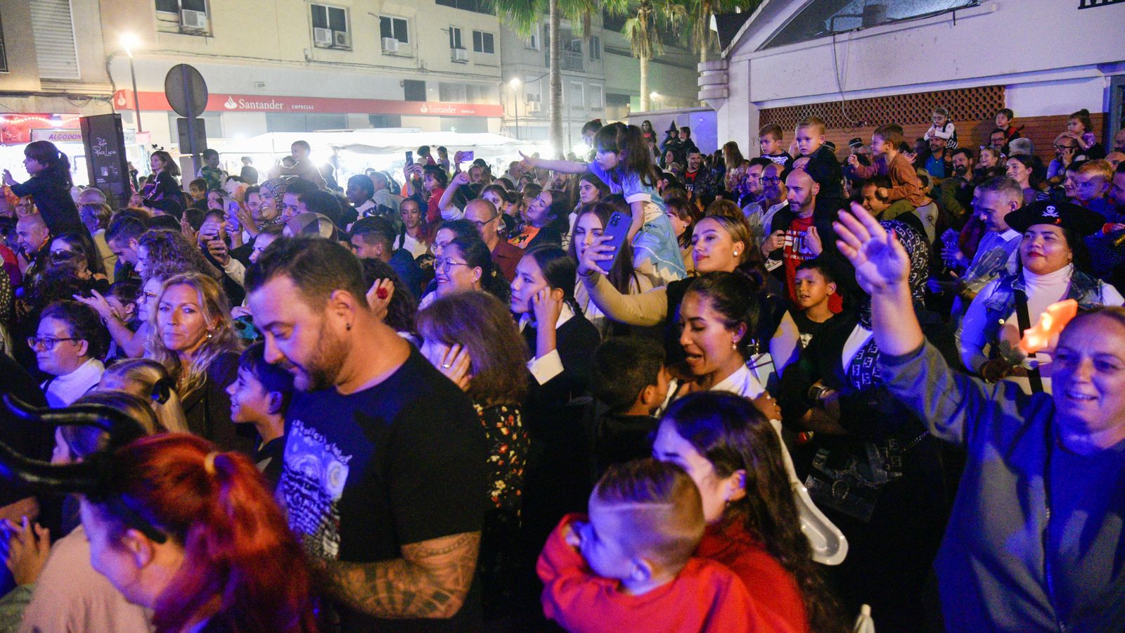 Las fotos de la noche de Tosantos en Algeciras