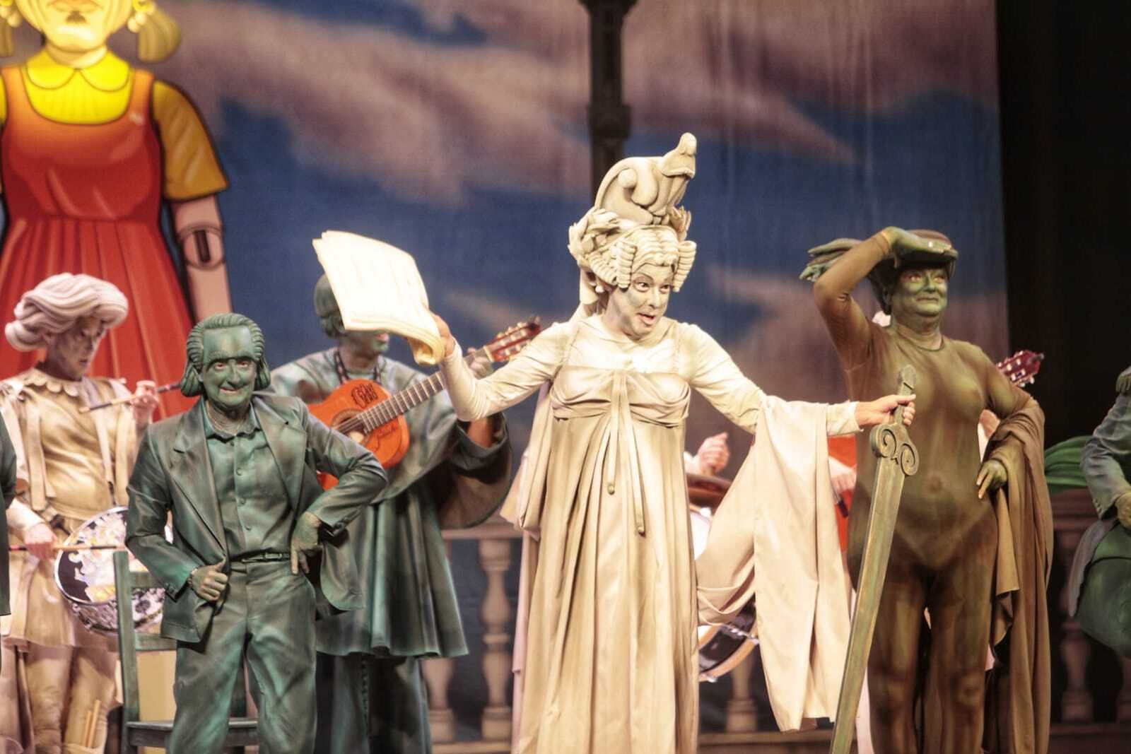 Chirigota ·Los caraduras de cái"