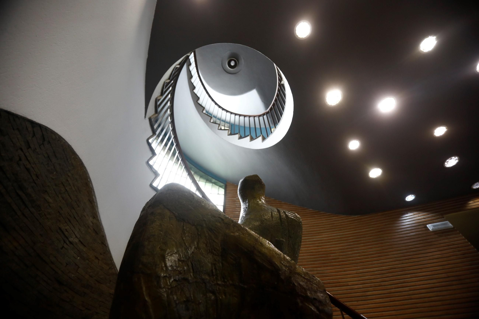 Escalera de la Cámara de Comercio