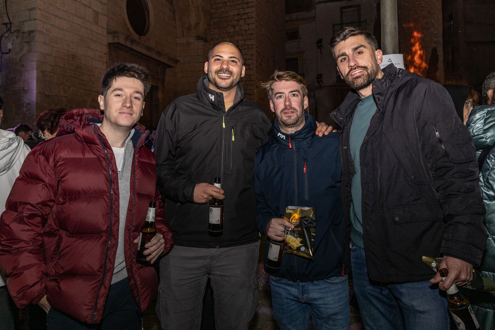 Encendido en Jaén de la lumbre oficial de San Antón 2026 y bendición de los animales
