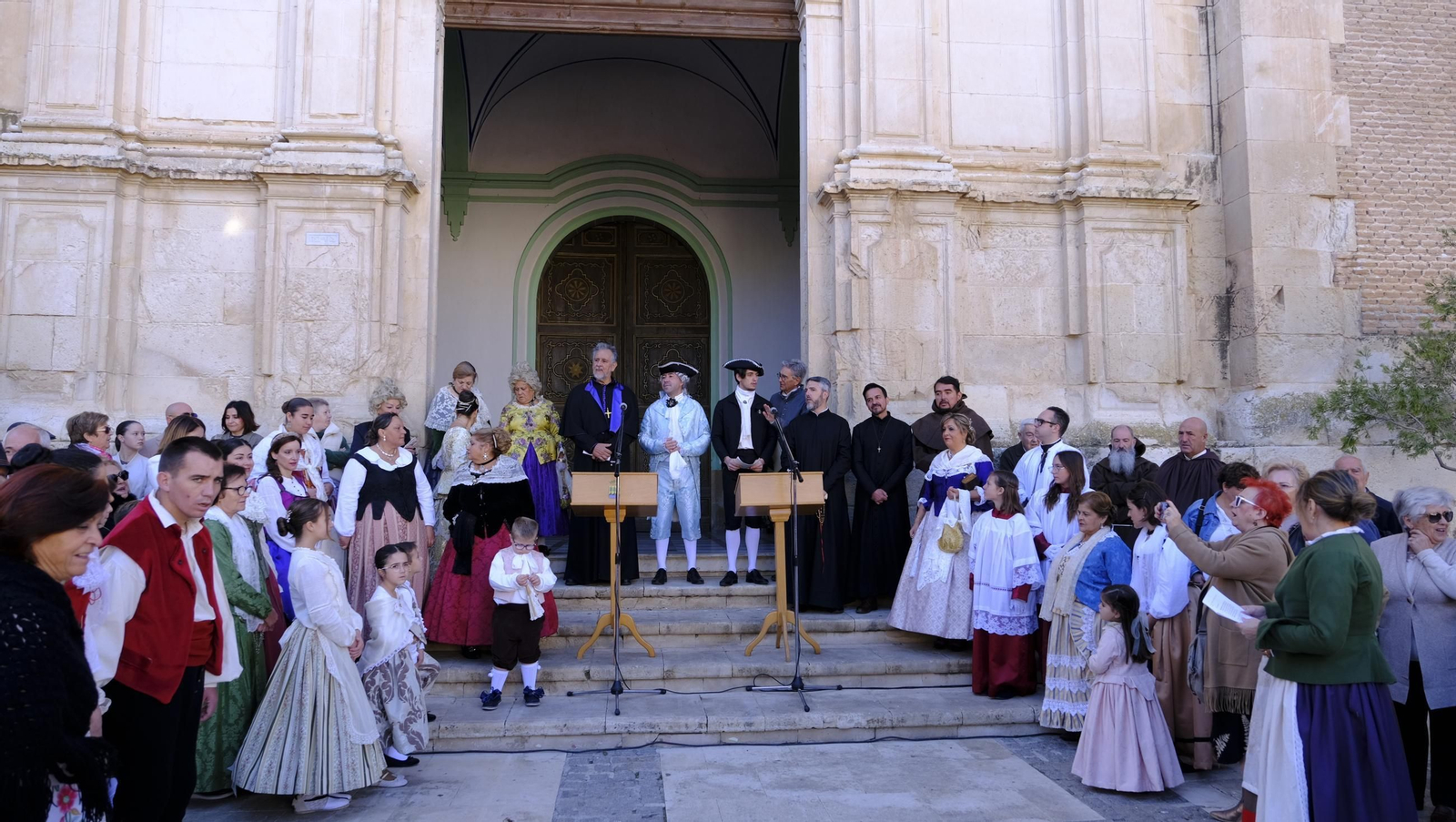 Recreación histórica de la visita del Marqués de los Vélez a Vélez Rubio, en imágenes