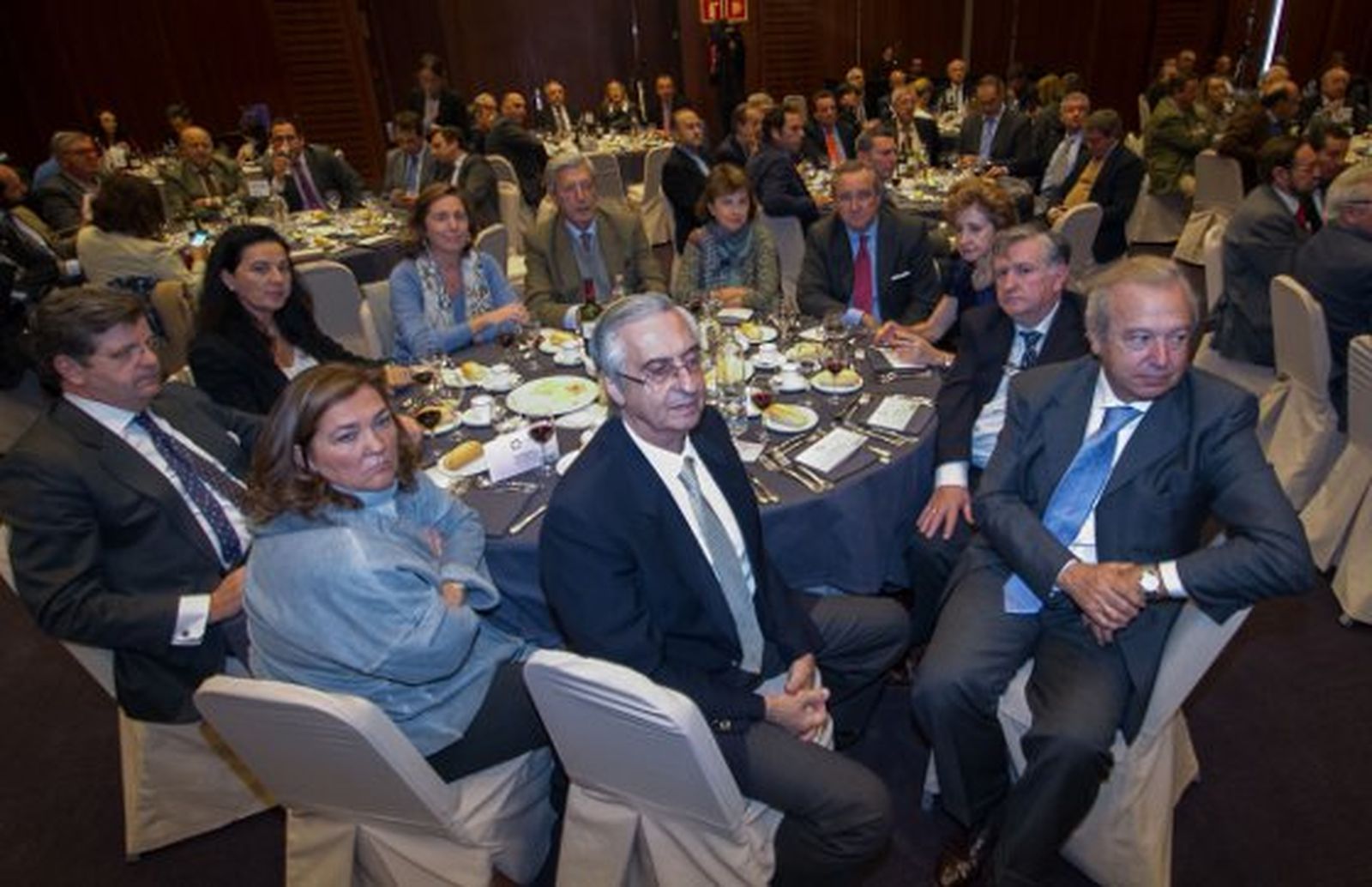 Luis Enrique Caballero, Mercedes Núñez, Norberto del Barrio, Marian Gutiérrez, Carmen Núñez, Javier Maza, Rocío Medina, Carlos Núñez, Ángeles Fernández, Carlos Molina y Alfonso Barón./ Belén Vargas/Juan Carlos Vázquez