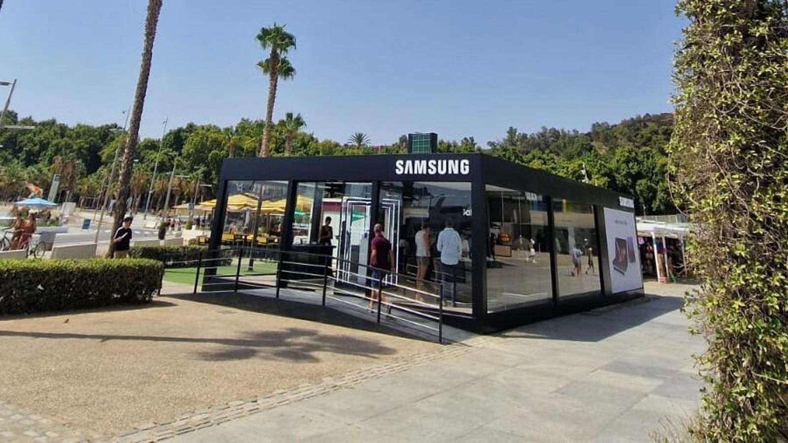 Espacio de Samsung y Google en Málaga