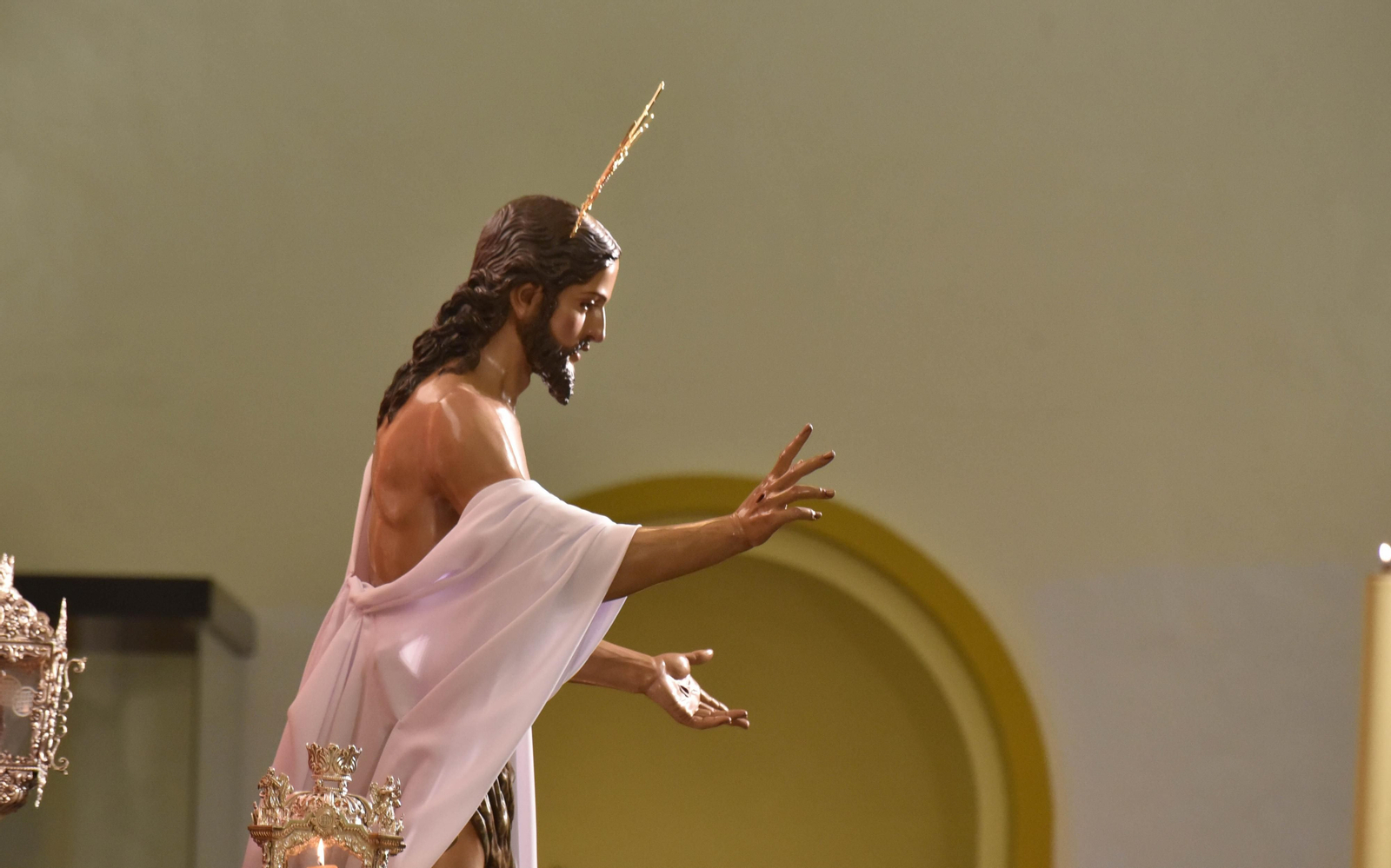 Las fotos de la Bendición de la nueva talla de Jesús Resucitado