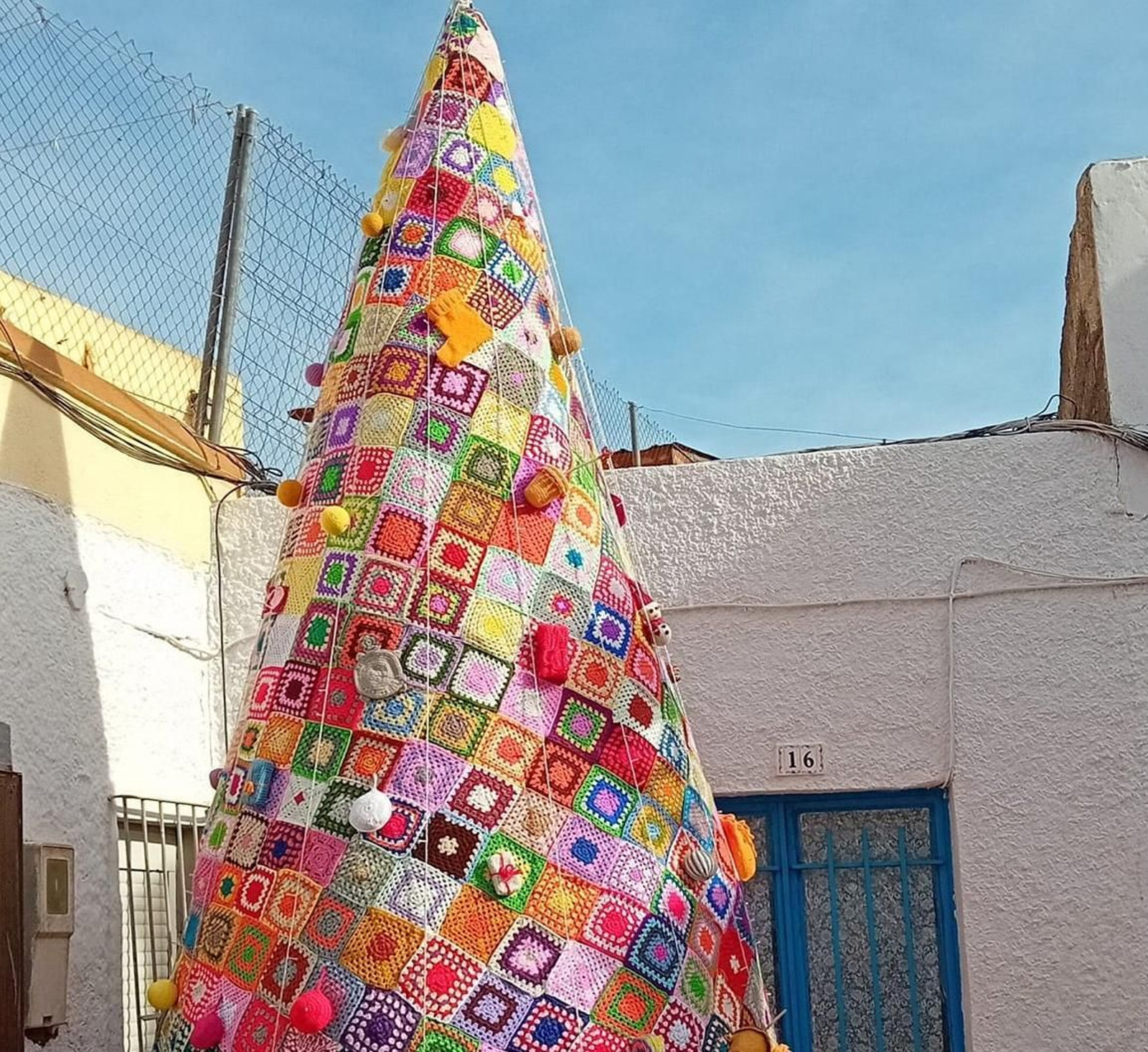 Inauguración del árbol navideño.