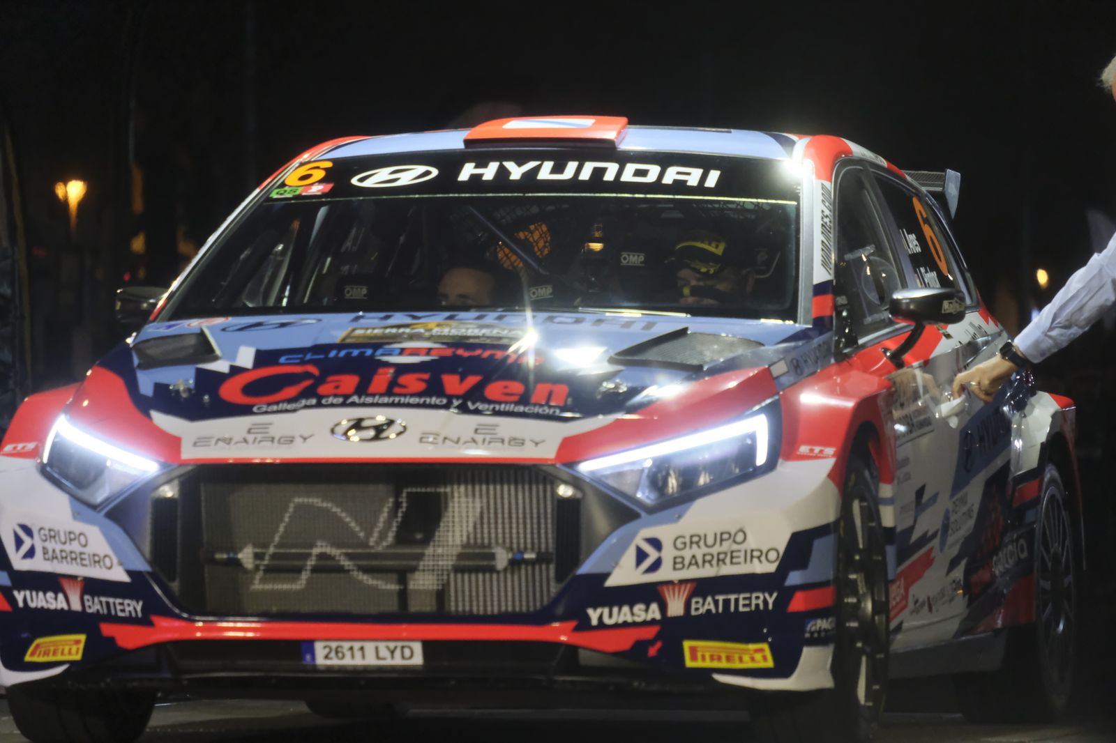 Así ha sido la ceremonia de salida del Rallye Sierra Morena 2023