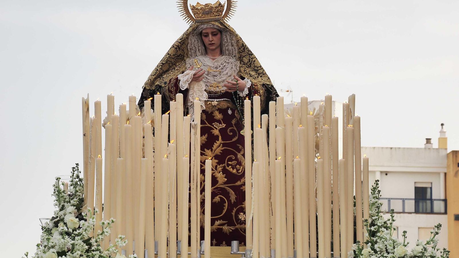 Este año procesionará por segunda vez el paso con Nuestra Señora de la Esperanza Este año procesionará por segunda vez el paso con Nuestra Señora de la Esperanza