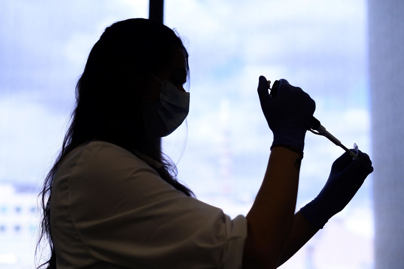 Test de detección de coronavirus.