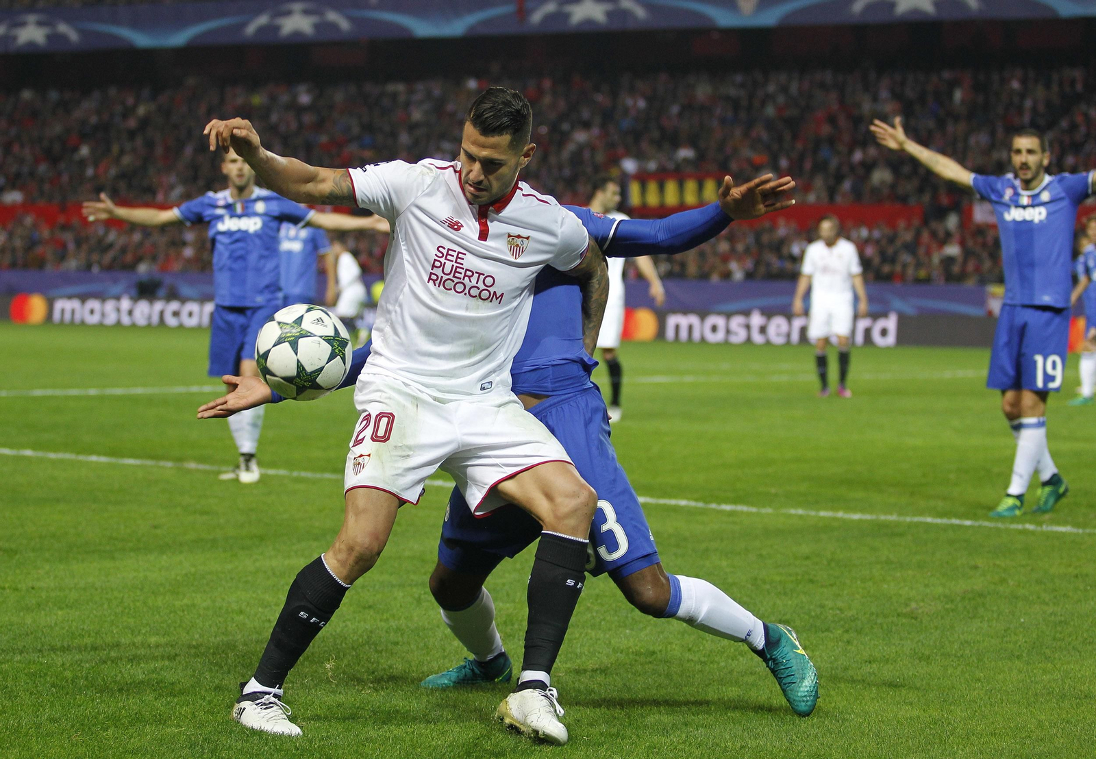 El Sevilla-Juventus de 'Champions'