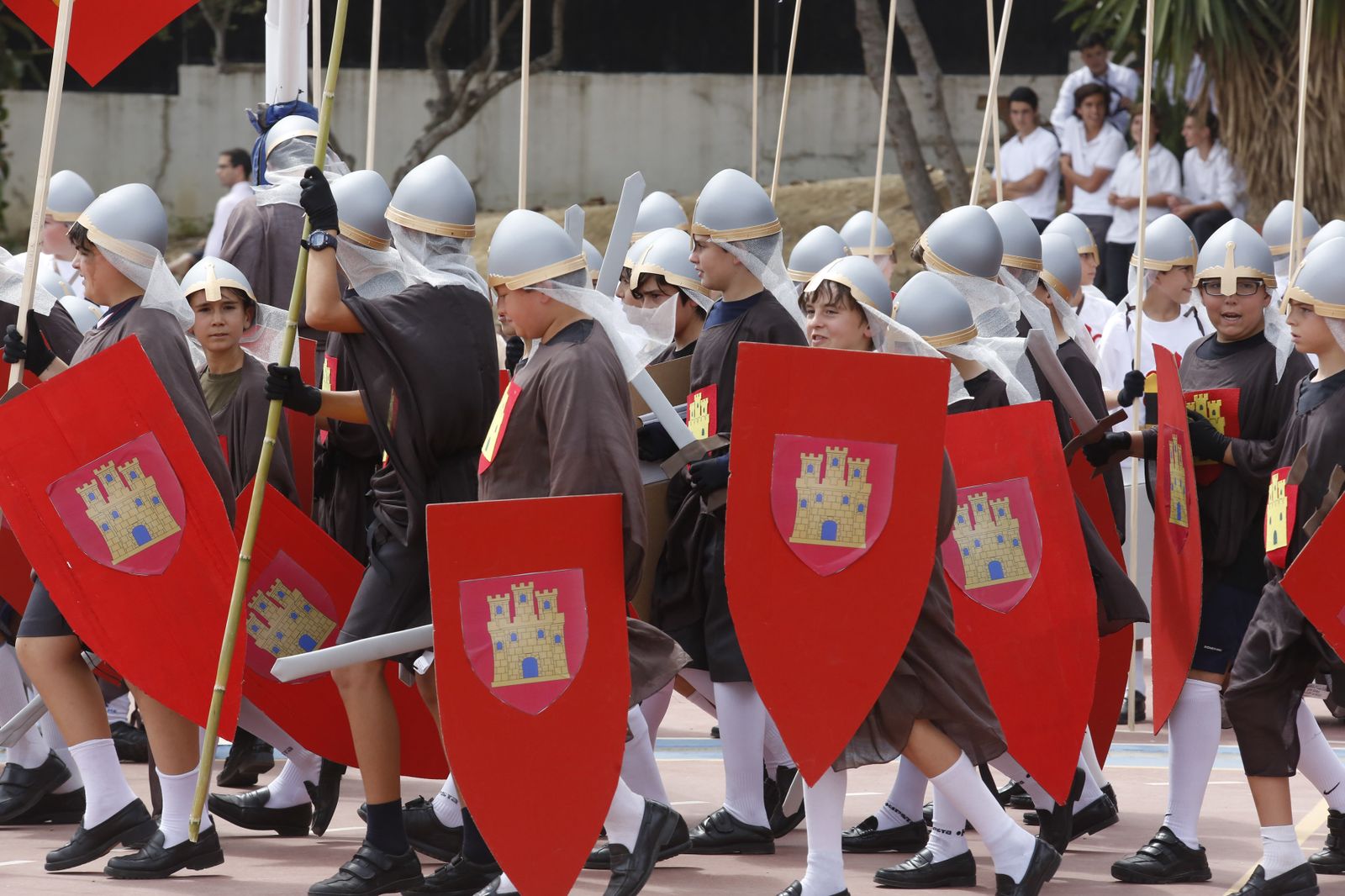 La Batalla de las Navas de Tolosa escenificada por los alumnos de El Romeral