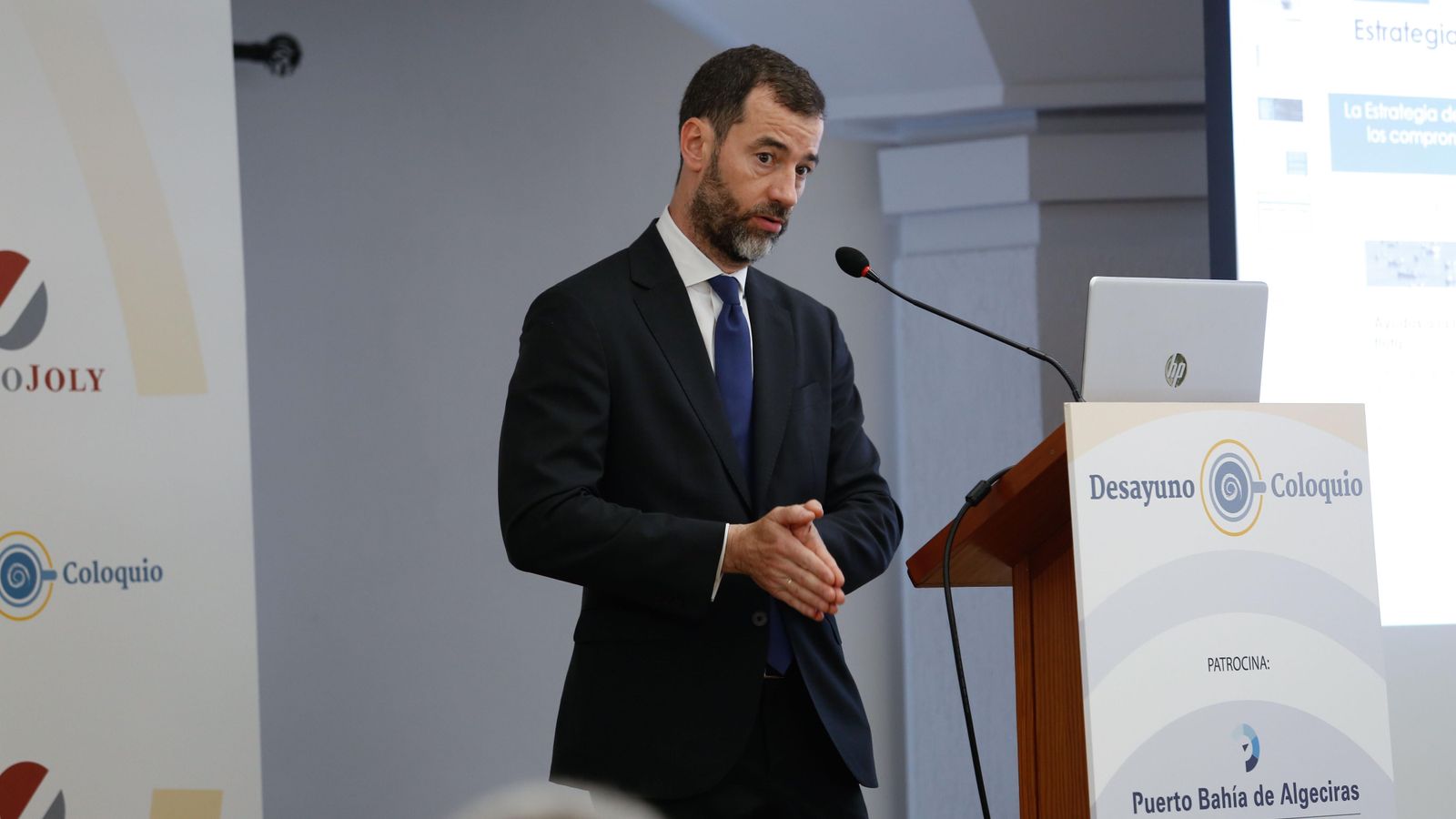 Fotos del Desayuno Coloquio de Europa Sur y el Propeller Club de Algeciras con Benito Núñez Quintanilla