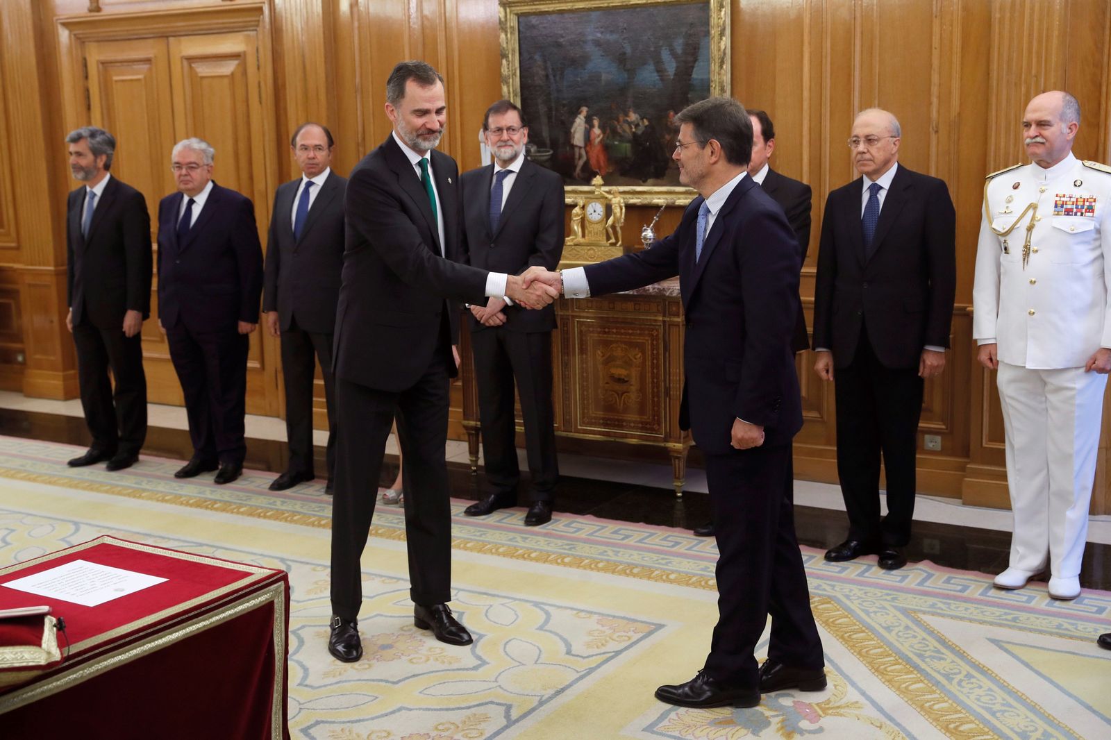 Las imágenes de la toma de posesión de la presidencia del Gobierno de Pedro Sánchez