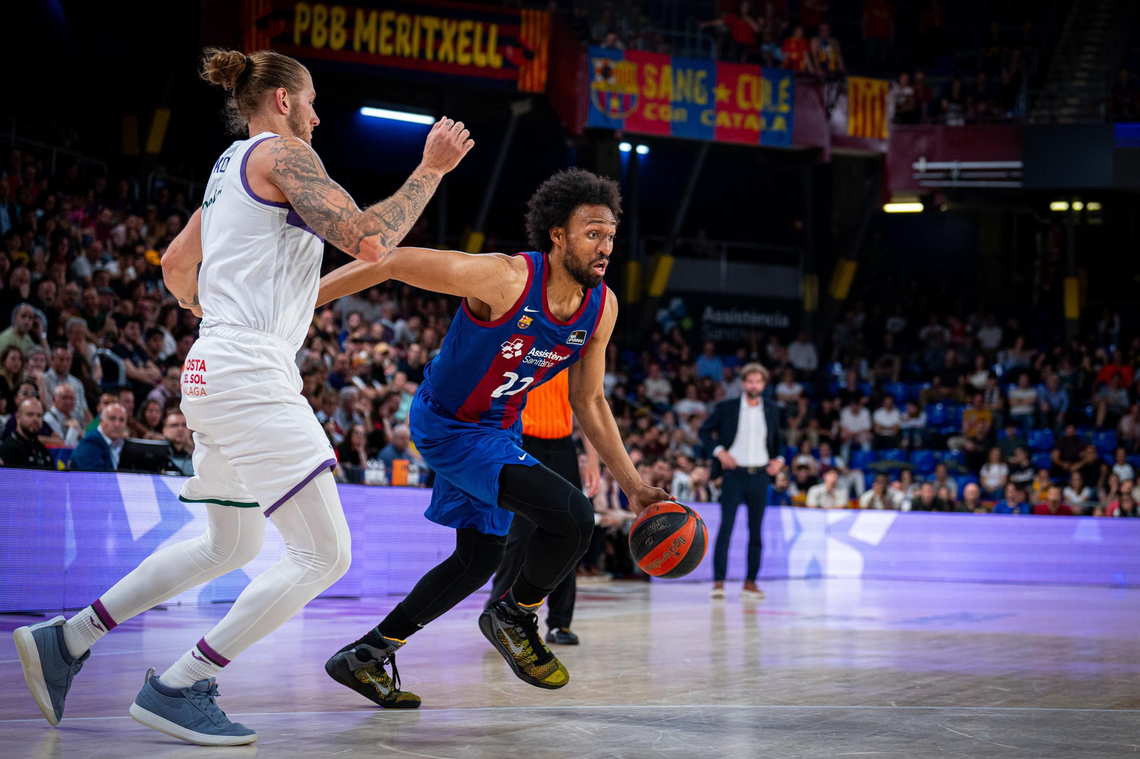 El Barcelona - Unicaja de ACB, en fotos