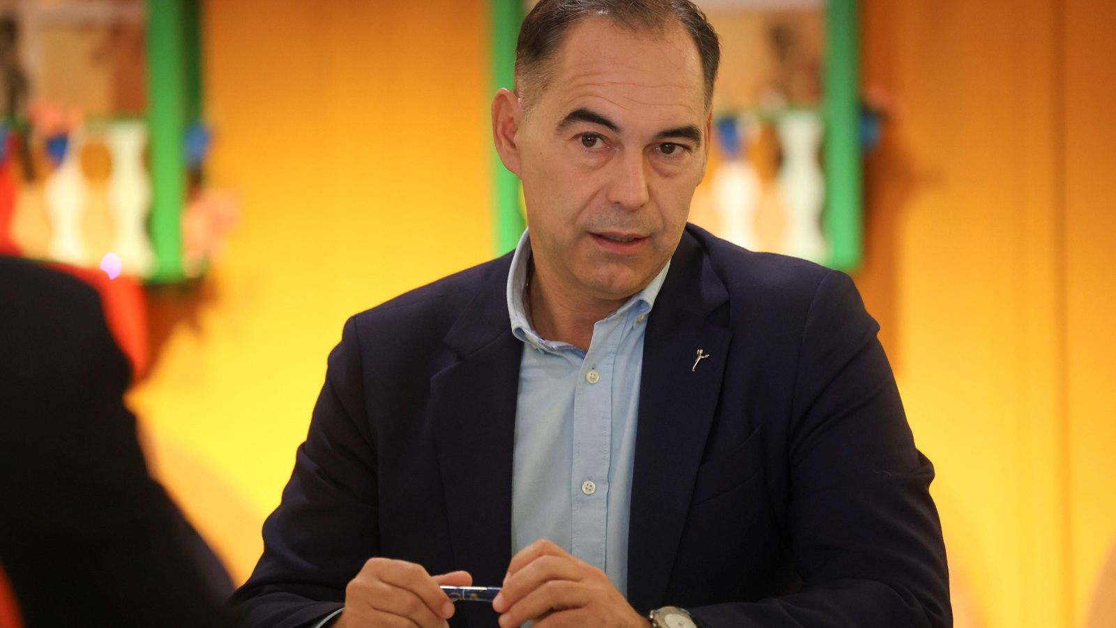Juan Antonio Lara, alcalde de Benalmádena. Juan Antonio Lara, alcalde de Benalmádena.