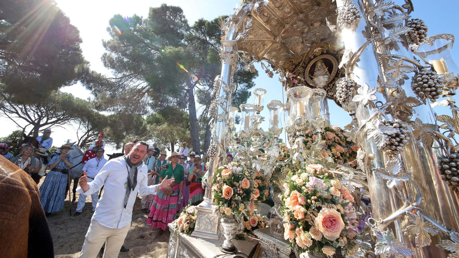 Jueves de camino de la Hdad de Jerez por el Coto Doñana