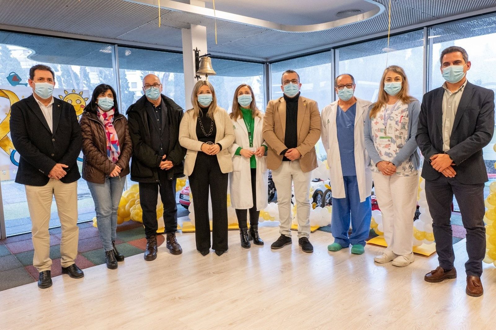 Acto con motivo del Día Internacional del Cáncer Infantil.