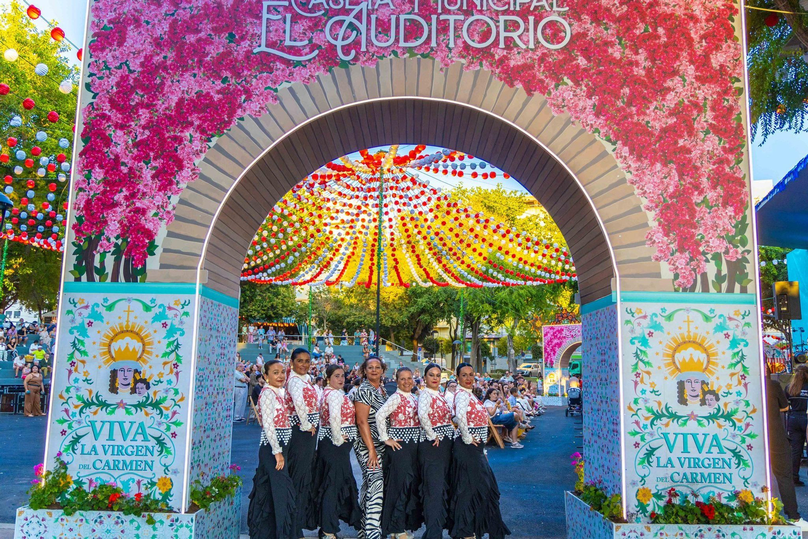 Las imágenes del último día de la Feria del Carmen y de la Sal en San Fernando