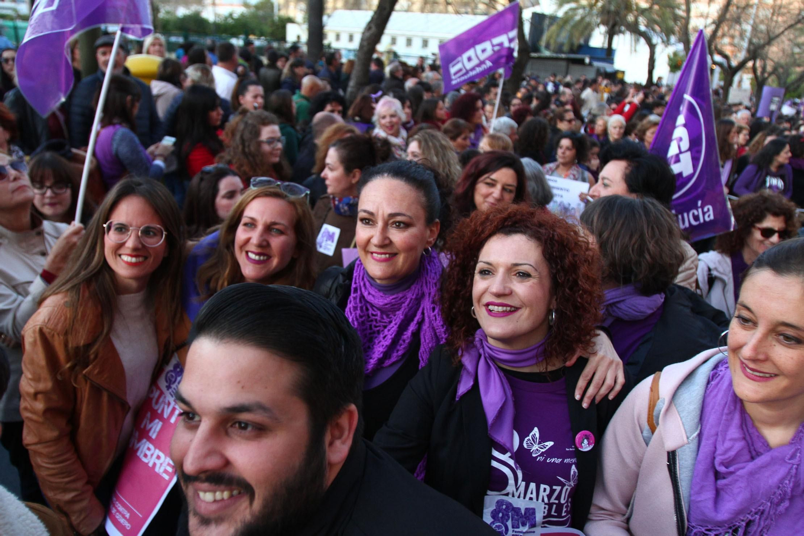 Imágenes de la Manifestación del día Internacional de la Mujer