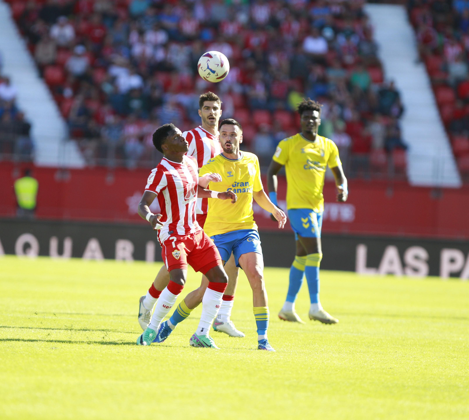 Imágenes del partido U.D. Almería-U.D. Las Palmas