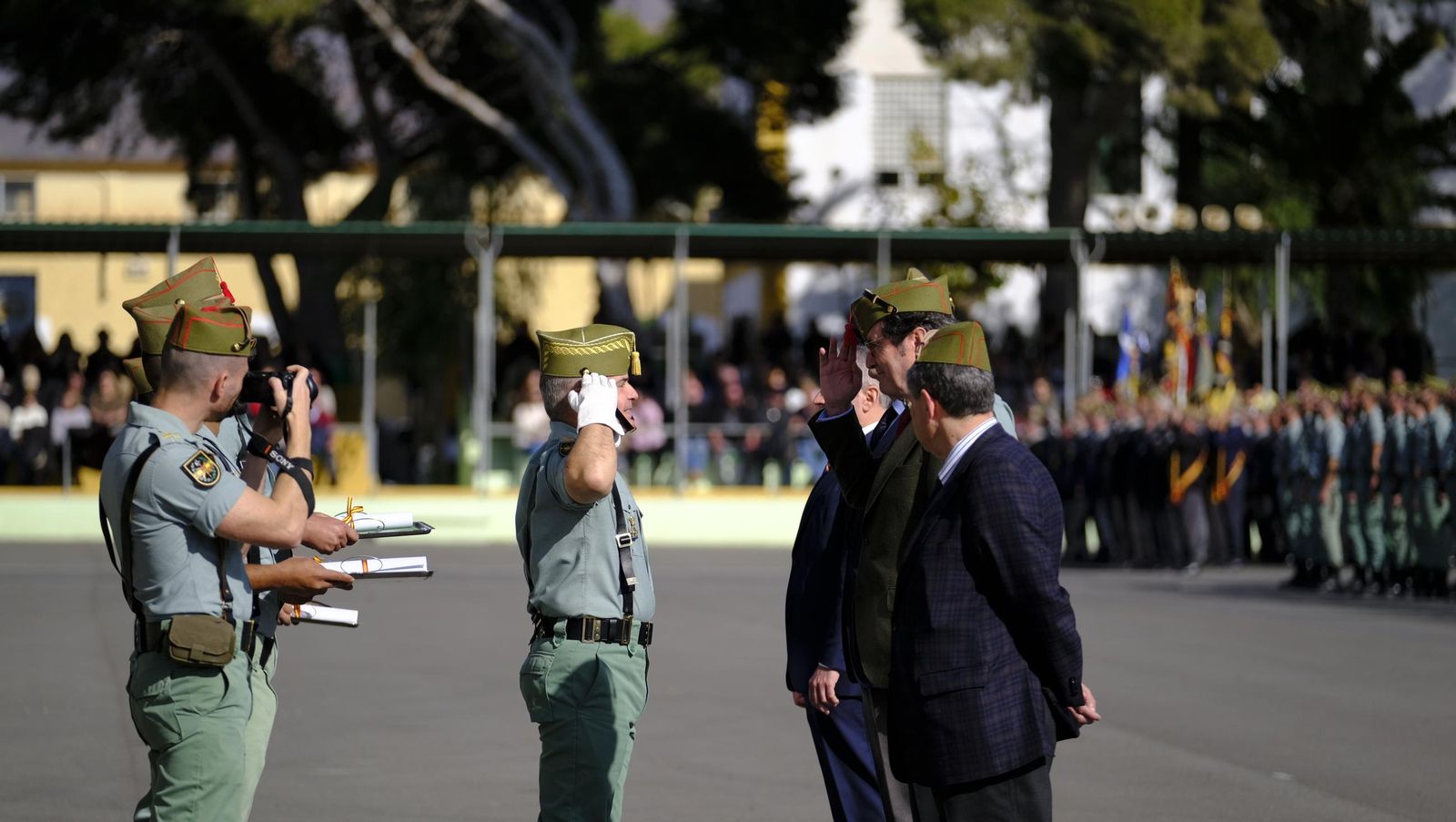 Conmemoración del Combate de Edchera en la Base Álvarez de Sotomayor de La Legión, en imágenes