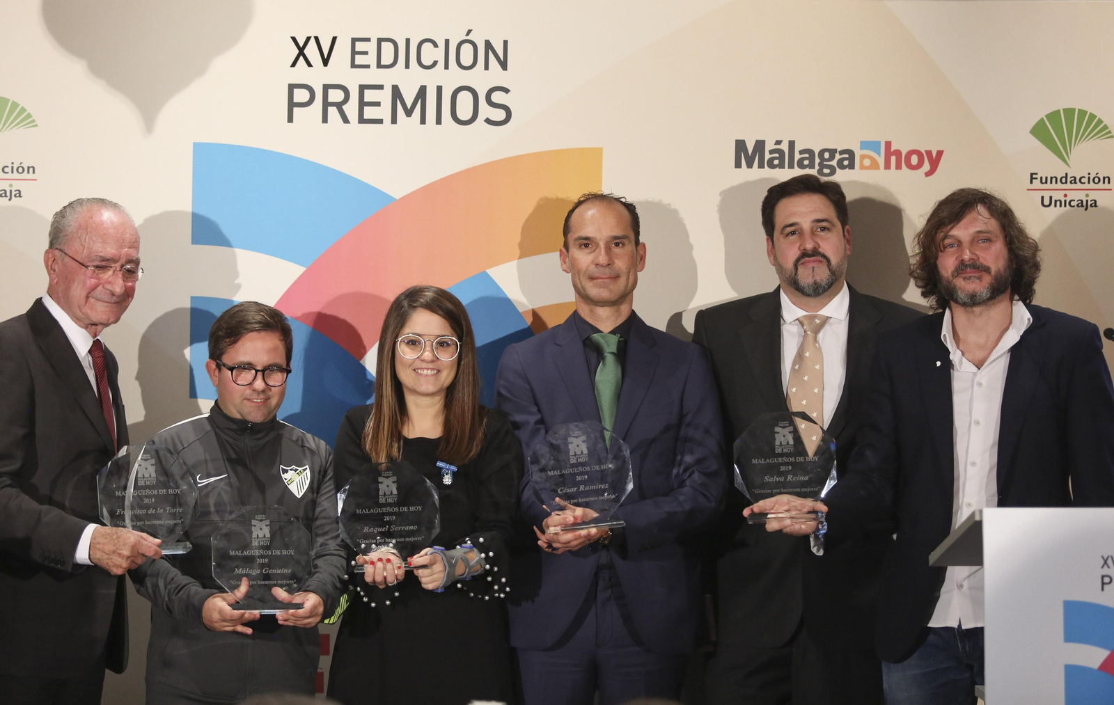 Los premios Malagueños de Hoy 2019