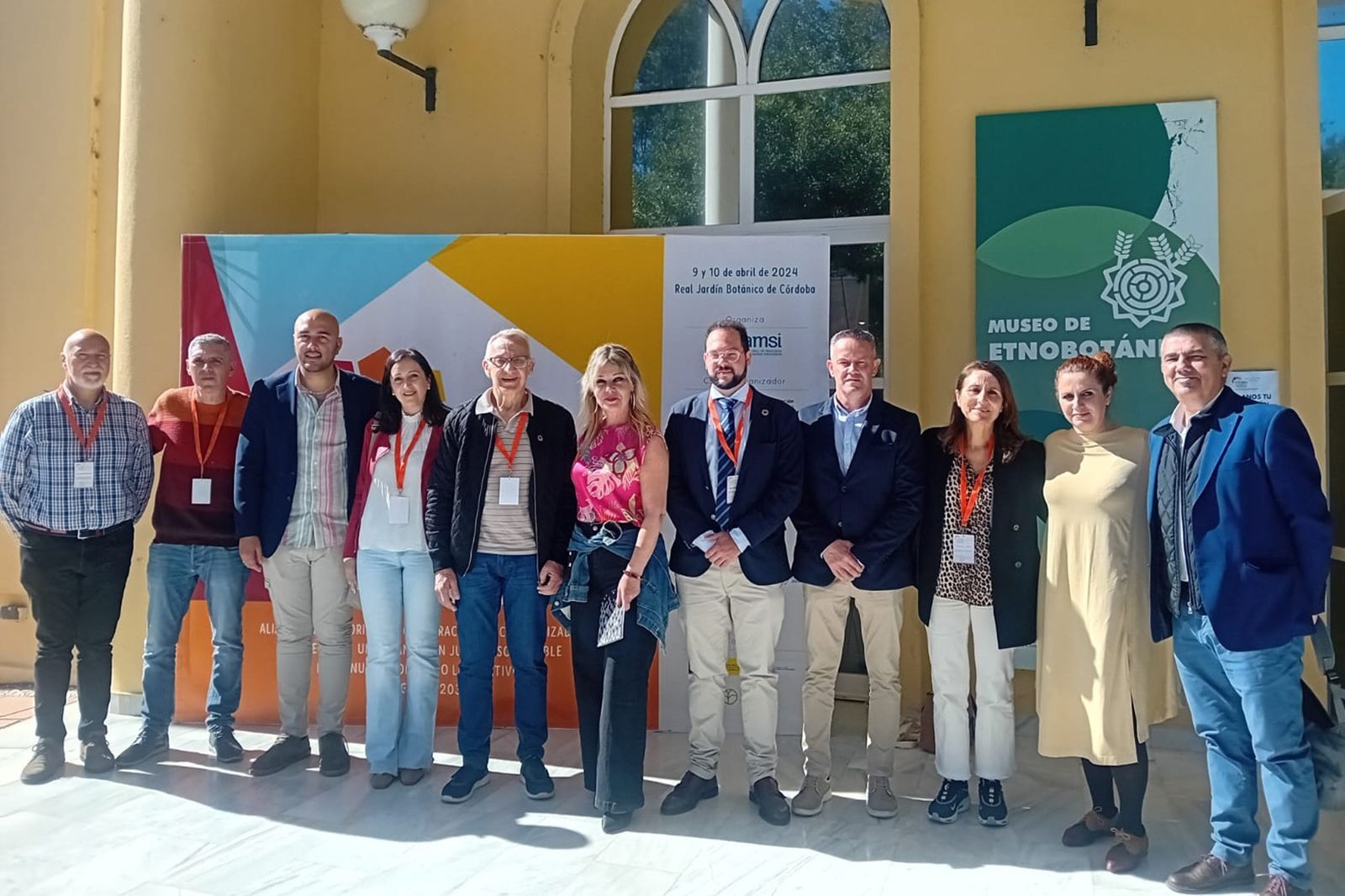 Celebración del V Foro Andalucía Solidaria, en el Jardín Botánico de Córdoba.