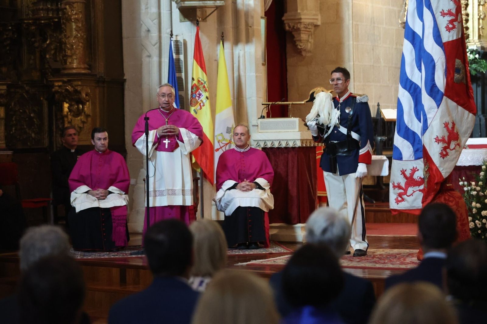 Traslado del Pendón en el día del patrón San Dionisio en Jerez