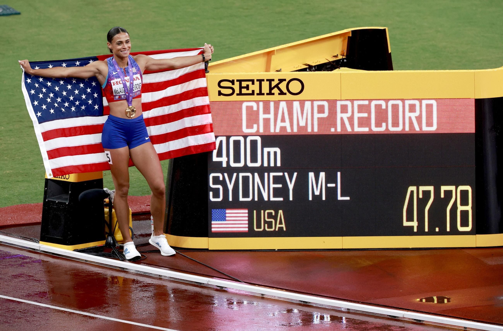 Las fotos del prometedor triunfo de Attaoui y del resto de la jornada del Mundial de Atletismo