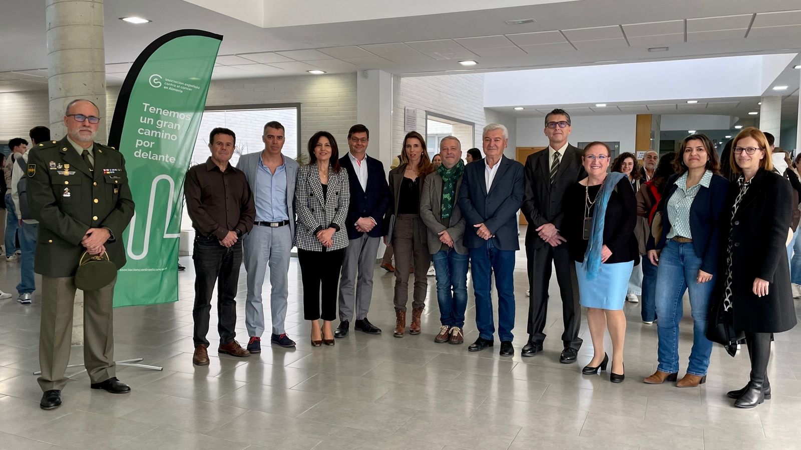 Participantes en las Jornadas de Cáncer de Colon en la UAL.