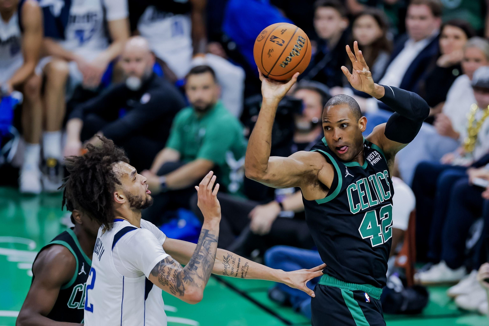 El segundo partido de la final de la NBA Celtics - Mavericks, en imágenes